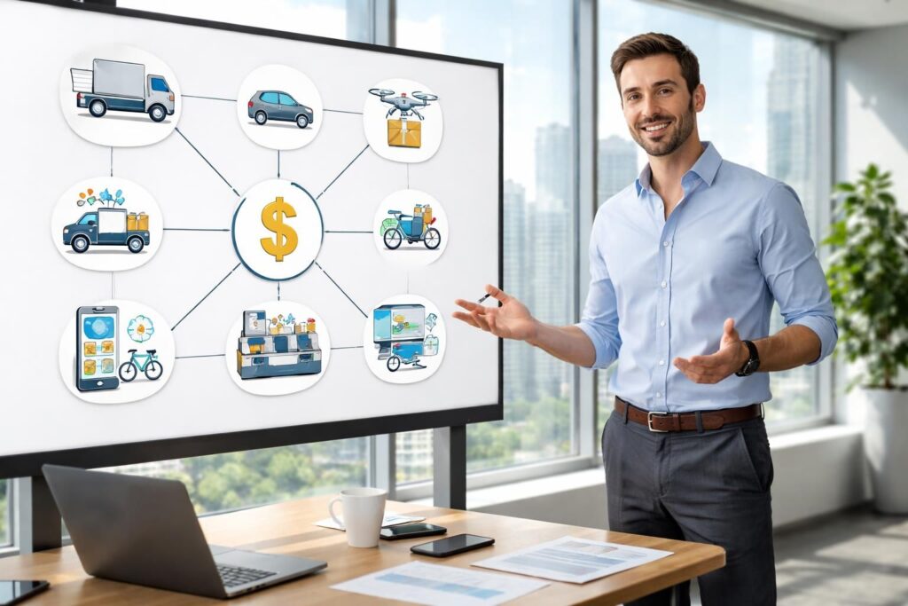 découvrez des stratégies efficaces pour diversifier vos sources de revenus dans le secteur du transport et sécuriser votre avenir financier.