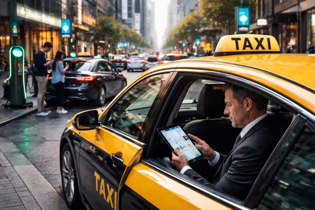découvrez comment le métier de taxi évolue face à la montée des plateformes numériques et les défis qu'elles posent au secteur traditionnel.