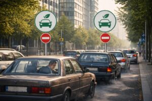découvrez comment les zones à faibles émissions affectent les chauffeurs, les restrictions en vigueur, et les solutions pour s'adapter à ces nouvelles réglementations environnementales.