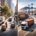 découvrez les différences clés entre la logistique urbaine et la logistique internationale, leurs enjeux spécifiques et leurs impacts sur la gestion des flux de marchandises.