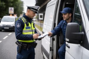 découvrez les risques encourus lors d'un contrôle routier professionnel et comment vous préparer pour éviter les sanctions.