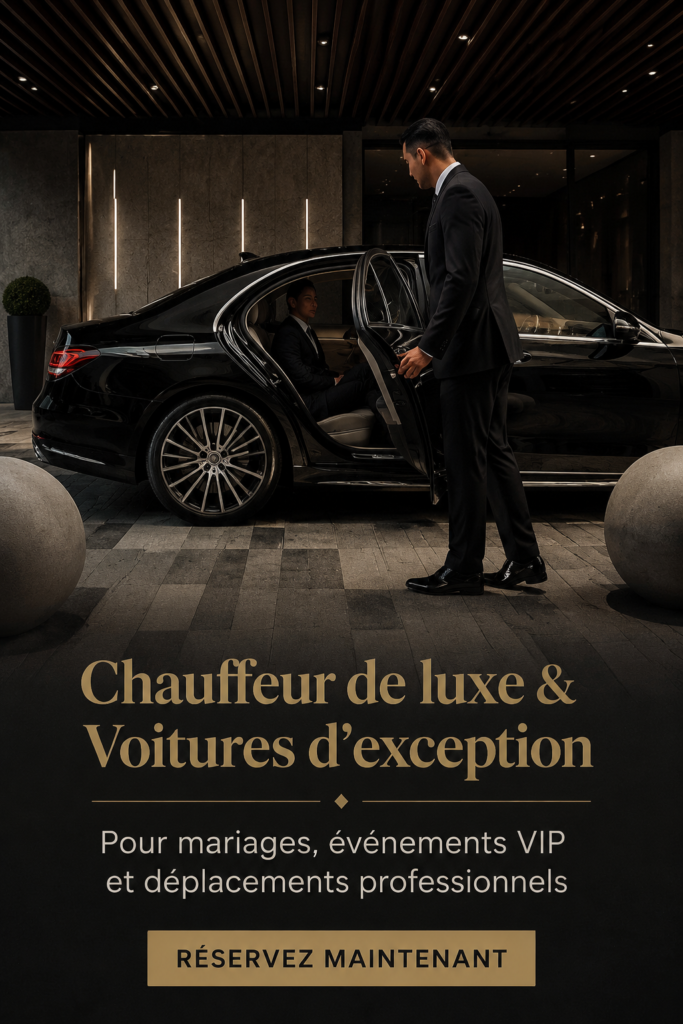 Chauffeur de luxe avec véhicule haut de gamme à Houston