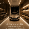 Un garage minimaliste et élégant avec des lignes épurées et une organisation parfaite