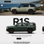 Vue d'une galerie de design de sites web inspirants pour les projets en ligne.