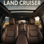 Intérieur spacieux et élégant du Toyota Land Cruiser