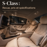 Mercedes-Maybach S-Class 2026 vue de profil, mettant en avant son design élégant et moderne.
