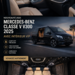Mercedes Benz V Class 2025 avec intérieur VIP modernisé