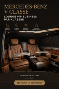 Mercedes V Klasse, un van de luxe offrant un confort exceptionnel