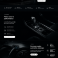 Exemple de modèle de site automobile moderne et attrayant.