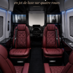 Mercedes Sprinter de luxe transformé par Senzati avec intérieur élégant