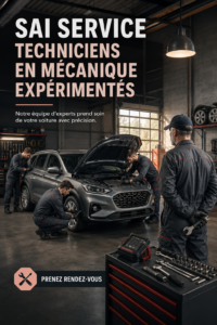 Un technicien automobile expérimenté en train d'effectuer une réparation sur une voiture.