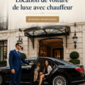 Chauffeur professionnel devant une voiture de luxe en Italie