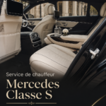 Service de chauffeur en Mercedes Classe S prêt à partir à Londres