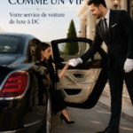 Service de voiture de luxe avec chauffeur à Washington, offrant un confort inégalé.
