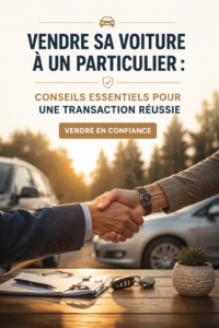 Femme souriante tenant une clé de voiture prête à vendre.