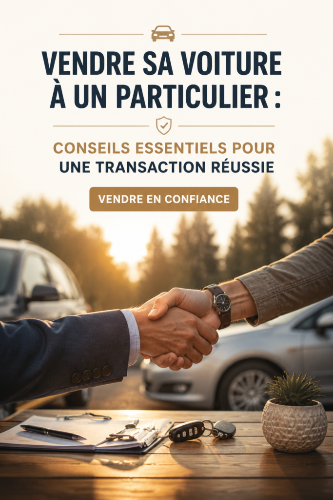 Femme souriante tenant une clé de voiture prête à vendre.