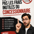 Illustration sur les frais cachés lors de l'achat d'une voiture