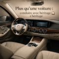 Une voiture ancienne au style vintage symbolisant l'héritage automobile