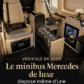 Van Mercedes de luxe avec salle de bain intégrée