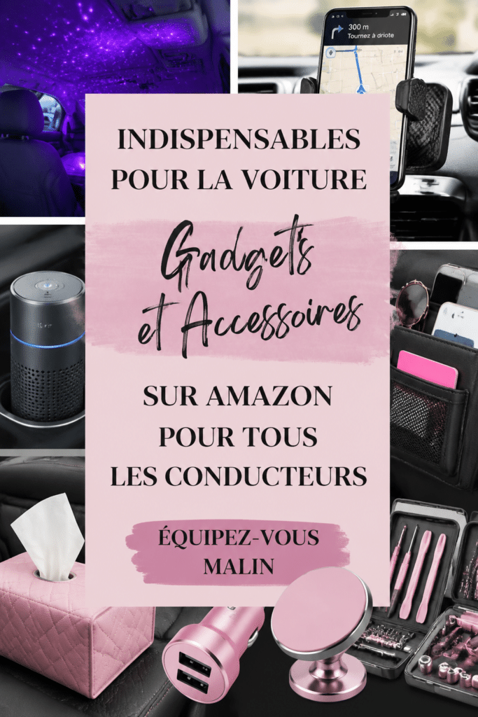 Intérieur élégant d'une voiture de luxe avec accessoires modernes