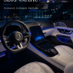 Intérieur luxueux de la Mercedes-AMG SL63 4MATIC+, mettant en avant le design raffiné et les matériaux de qualité.