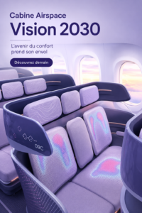Intérieur de voiture de luxe réinventé avec des matériaux modernes et confortables.
