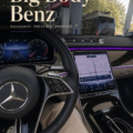 Intérieur élégant d'une voiture Mercedes-Benz, mettant en avant le luxe et le confort.