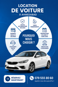 Luxe et confort : voiture de luxe à Ahmedabad
