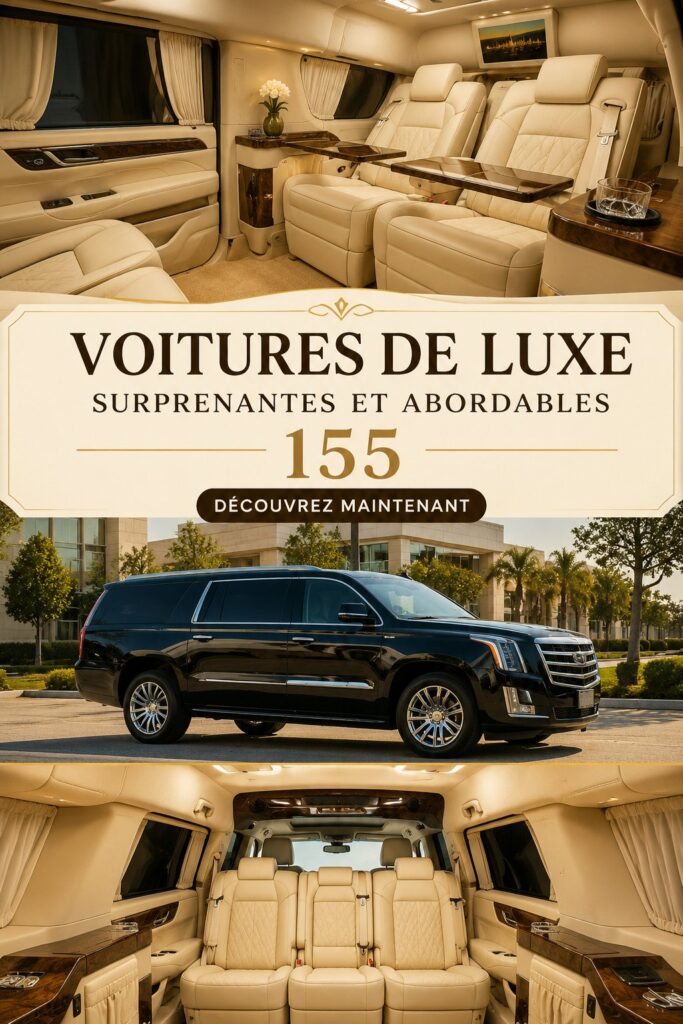 Une voiture de luxe élégante garée devant une belle propriété.