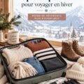 Femme élégante dans une voiture de luxe avec manteau d'hiver