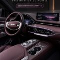 Intérieur luxueux du Genesis GV70 présentant des matériaux raffinés et un design contemporain.