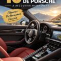Intérieur luxueux d'une Porsche avec sièges en cuir et finitions raffinées