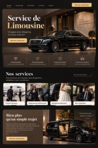 Intérieur luxueux d'une limousine haut de gamme montrant confort et élégance.