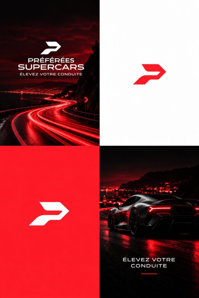 Supercar élégante avec un intérieur luxueux, représentant l'essence de l'expérience de conduite de luxe.