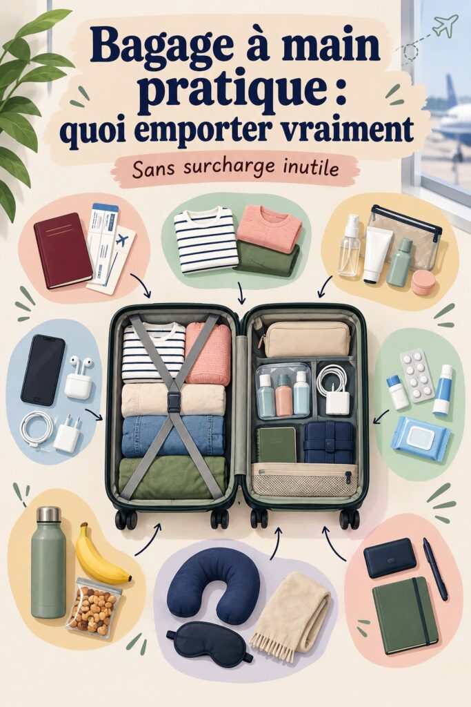 Femme élégante préparant son bagage à main pour un voyage