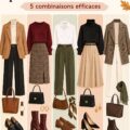 Exemple de tenue chic automnale pour bureau avec une chemise élégante et un pantalon.