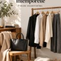 Image d'une garde-robe de travail chic et intemporelle avec des pièces élégantes